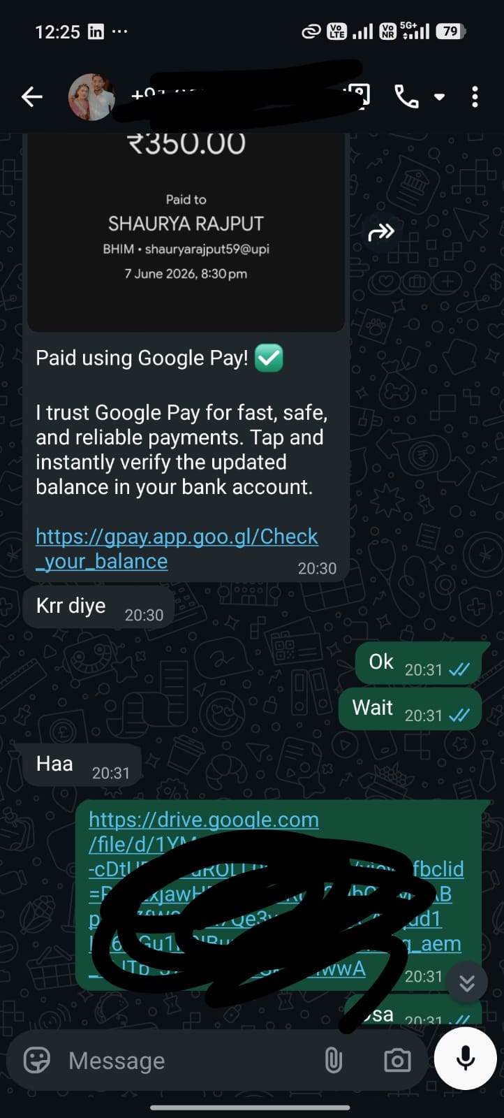 Student WhatsApp review 3